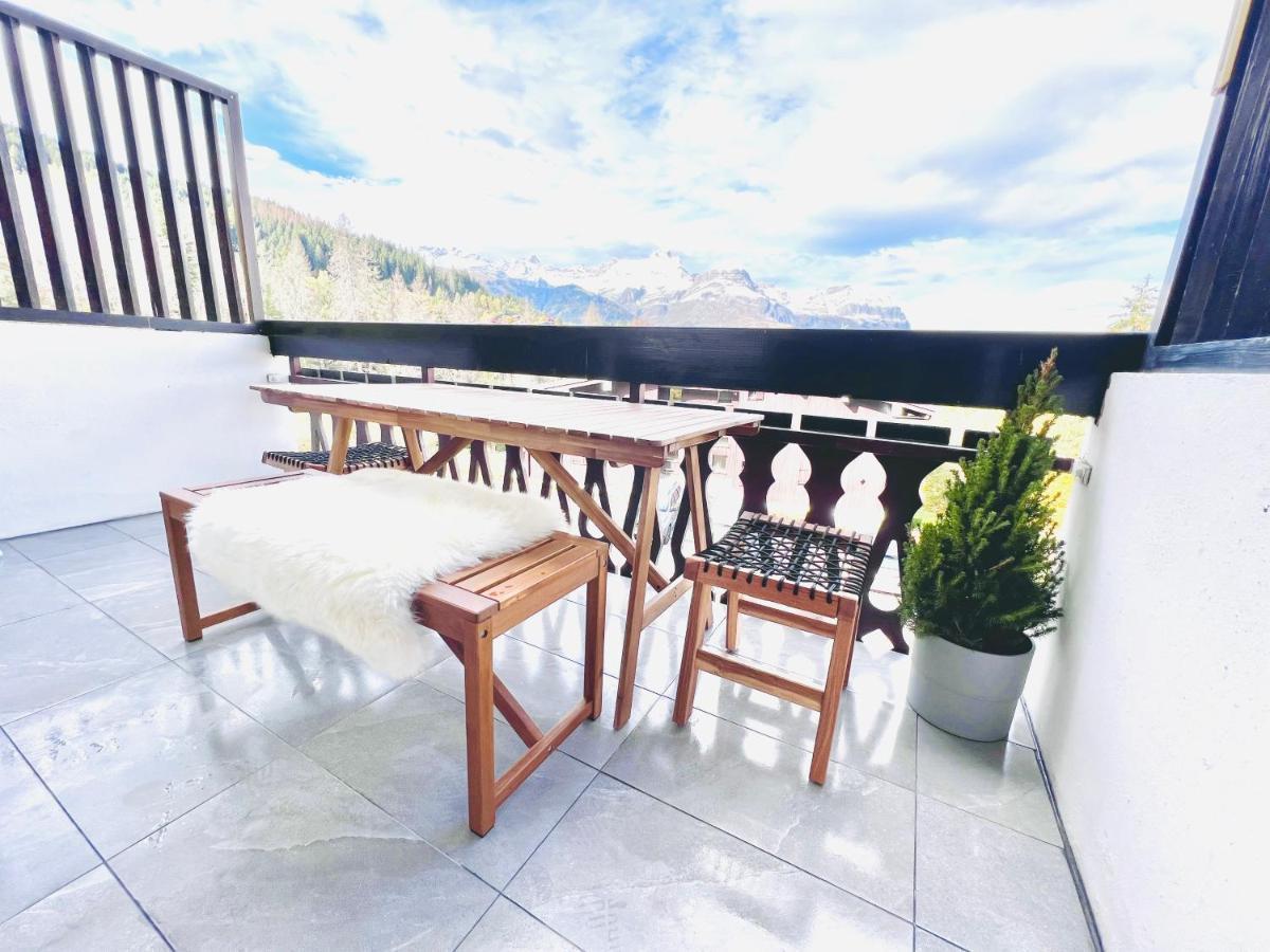 Appartement 4 Personnes Pistes Combloux Luaran gambar